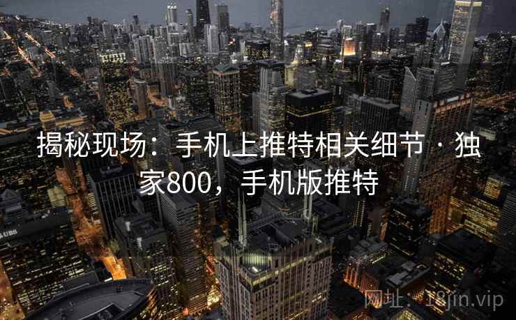 揭秘现场:手机上推特相关细节 · 独家800,手机版推特 揭秘现场:手机上推特相关细节 · 独家800,手机版推特